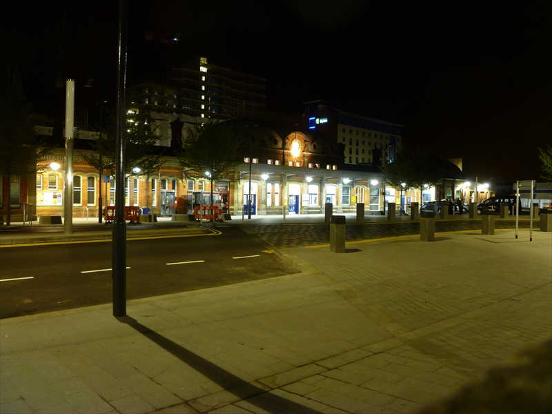 Slough Railway Station, night surveys
